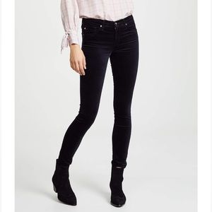 AG Adriano Goldschmied Women's Legging Velvet Super Skinny Fit Ankle Pant, 27R